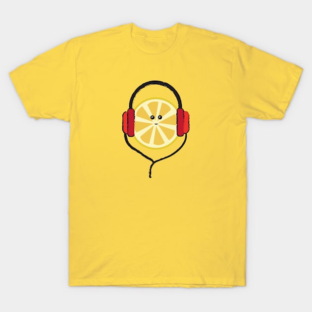 When life gives you lemon ,wear a headset T-Shirt by Boga